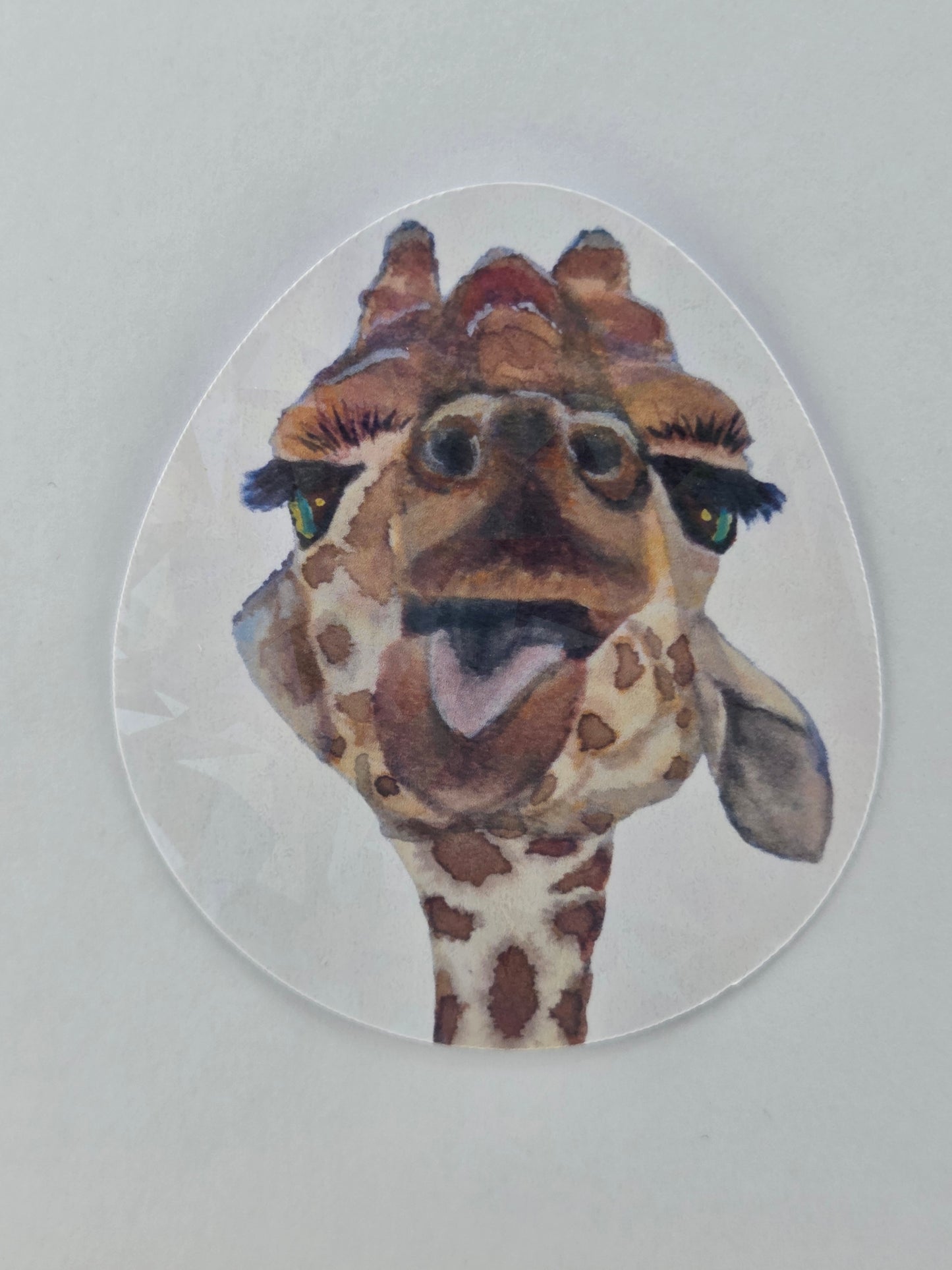 Sweet Giraffe Vinyl Sticker