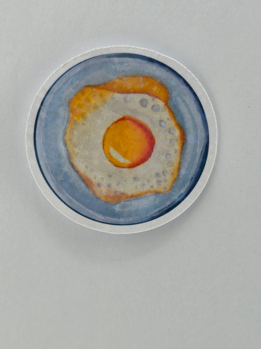 Sunnyside Up Egg Vinyl Sticker