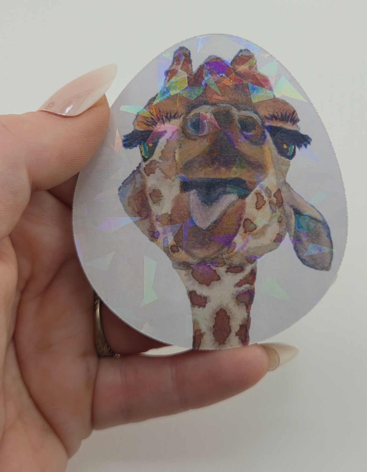 Sweet Giraffe Vinyl Sticker