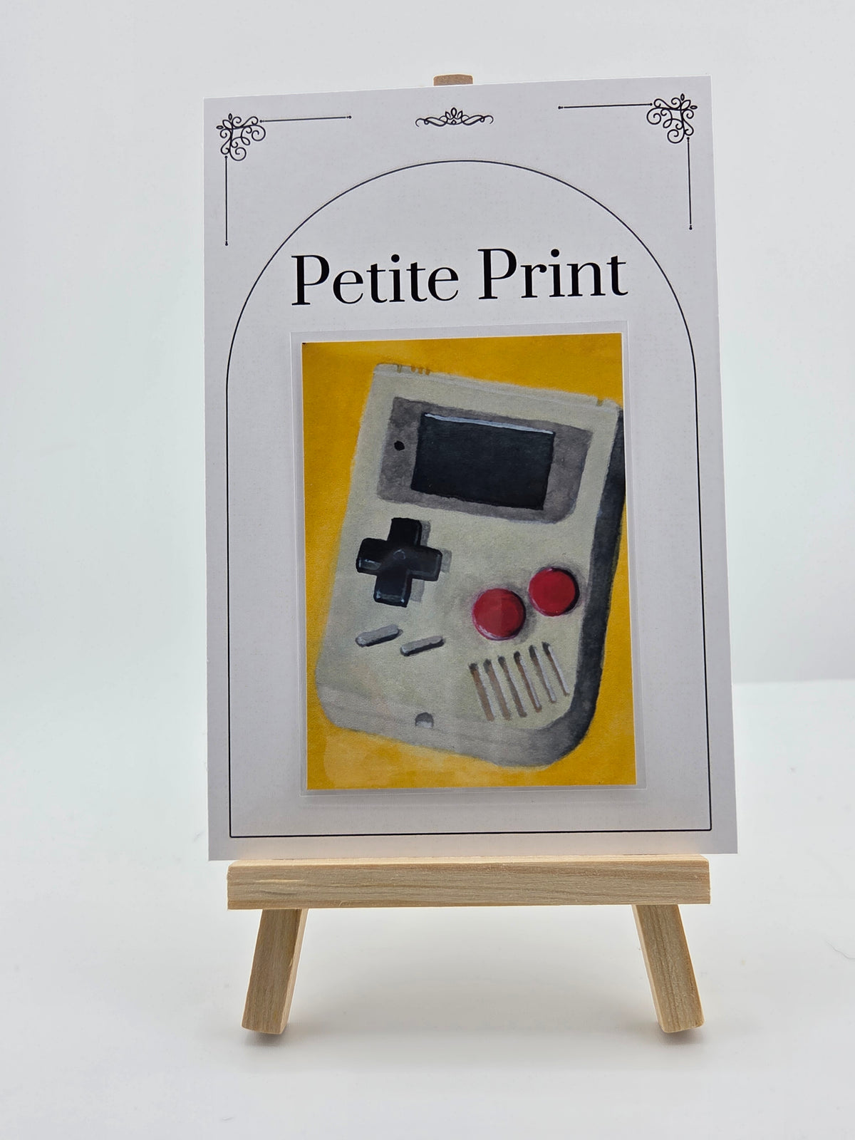 Gameboy Watercolor Painting Print ACEO